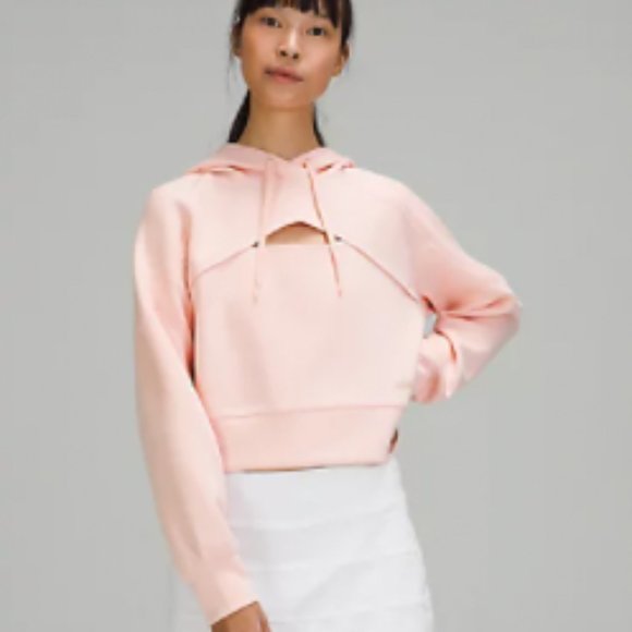 lululemon athletica Tops - Lululemon Get Centred Crop Hoodie